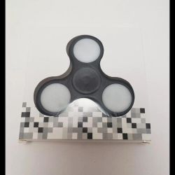 Lot Of 44 LED Fidget Spinner W Lights Stress Relief Focus Hand Finger Toy USA