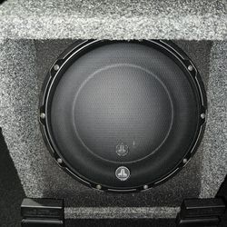 JL Audio HO110-W6v3 Ported H.O. Wedge™ enclosure with one 10" W6v3 subwoofer