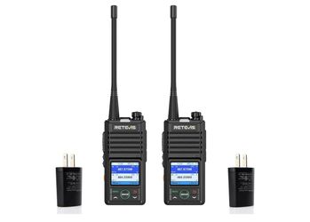 Retevis RB58 Two Way Radios,Support Bluetooth Calls & APP Control,Rechargeable Walkie Talkies for Adults,1800mAh,AI Noise Cancellation,NOAA,Group Call