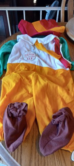 Ernie the Keebler Elf Halloween Costume toddlers