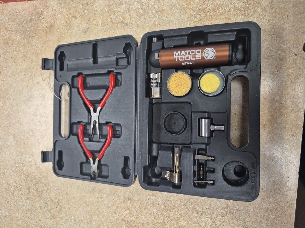 Matco Tools Micro Torch Kit With Pliers MTPK76