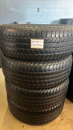 🛞SET OF 4 USED TIRES🛞 245/65/17 GOODYEAR **LIKE NEW**