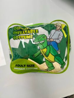 Inflatable Dinosaur Ride-On Costume Adult Size