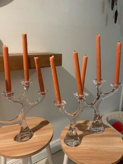Crystal candle stick