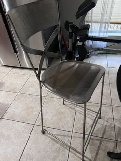 4 Metal Bar Chairs