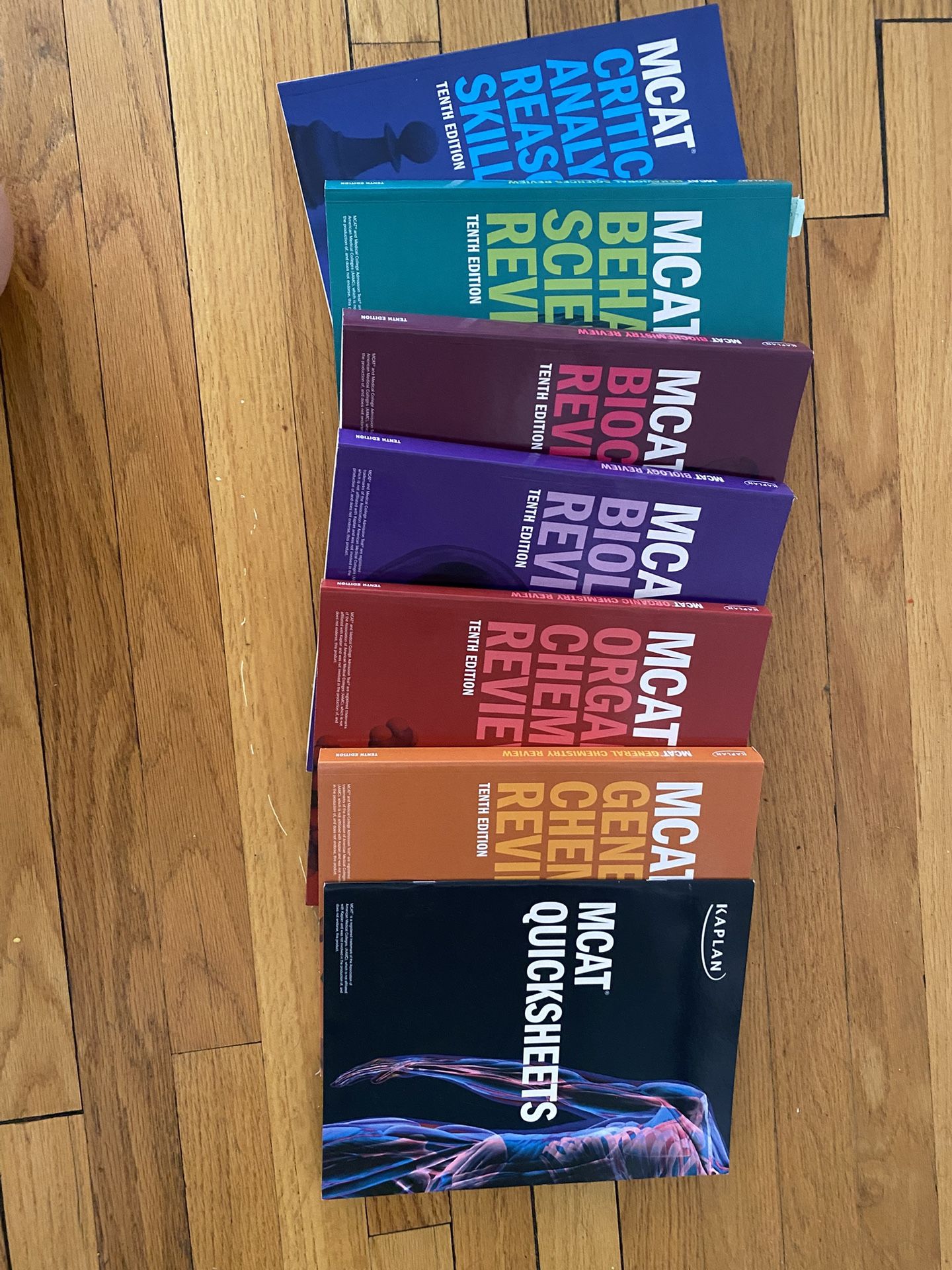 Kaplan MCAT Books