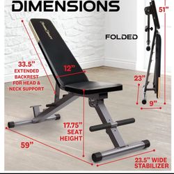 Adjustable Weight Bench