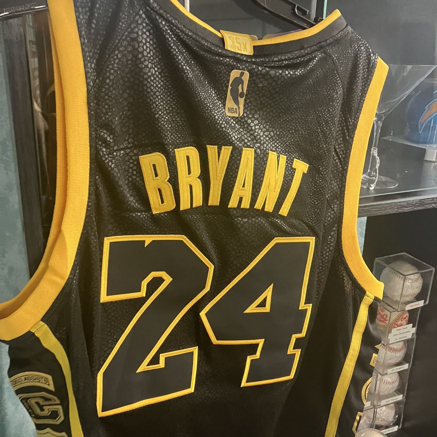 Kobe Bryant LA Lakers Nike Nba Golden Edition Basketball Jersey