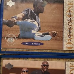 10 Michael Jordan baseball cards