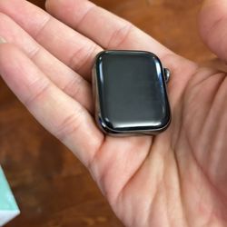 Apple Watch Series 9, Black Stainless Steel, 41mm