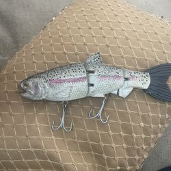 Custom Trout Wooden Lure