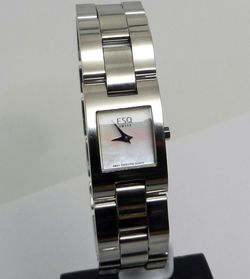 Women's ESQ / Movado Swiss Movement Esquire Mother Of Pearl Dial Stainless Watch