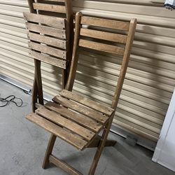 Wooden Chairs