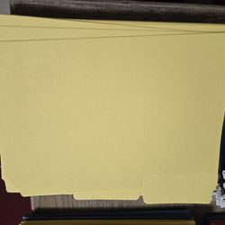 61 Multicolor File Folders – Letter Size – New