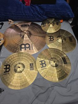 Meinl HCS Complete Cymbal Set with Free 10" Splash Brand New