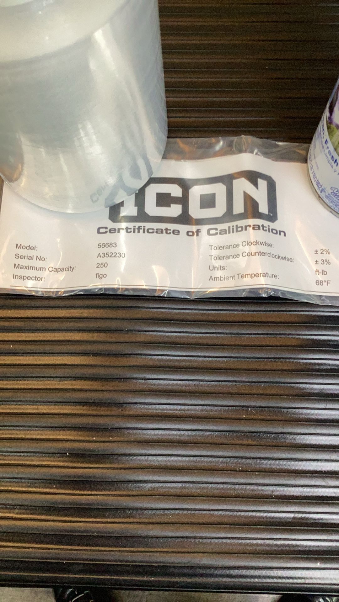 ICON RATCHETING WRENCH (NEW OPEN BOX)