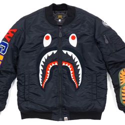 Bape Jacket Bomber Jacket Large 