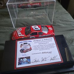 Dale Earnhardt Jr. Signed Car 