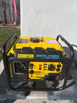 Champion 4000 watt digital hybrid generator