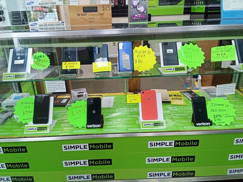 Variety Of Phones