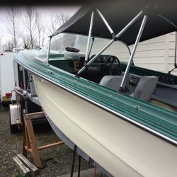 1969 Rinnell 16’ Fiberglass Boat