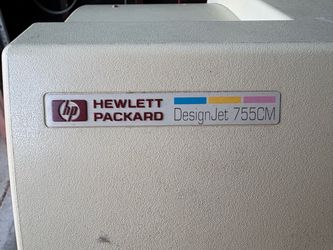 HP Designjet plotter