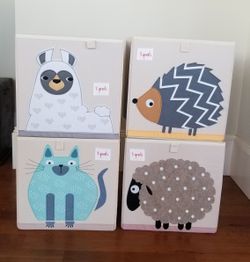 4 - 3 Sprouts Storage Containers 