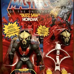 Masters of the Universe Buzz Saw Hordak Deluxe Retro