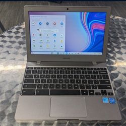 Samsung Chromebook 4 11.6" HD Laptop - Intel Celeron CPU N4000 2.6ghz - 4GB RAM - 32GB SSD - Usb-C - Giga Wi-Fi/ChromeOS/Play Store - Military Grade