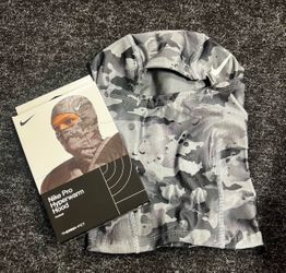 NIKE SKI MASK GREY CAMO