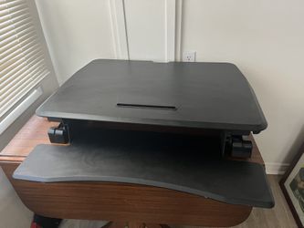 Seville Classics Airlift Standing Desk Converter 