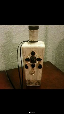 Vintage glass bottle