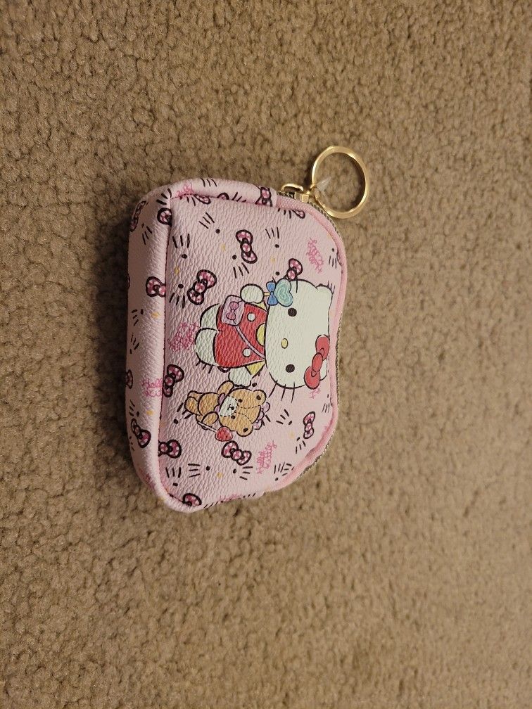 Hello, Kitty Coin Puss Keychain