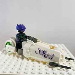Batman Joker Speeder Minifigure and Build | New Custom LEGO Compatible Toys
