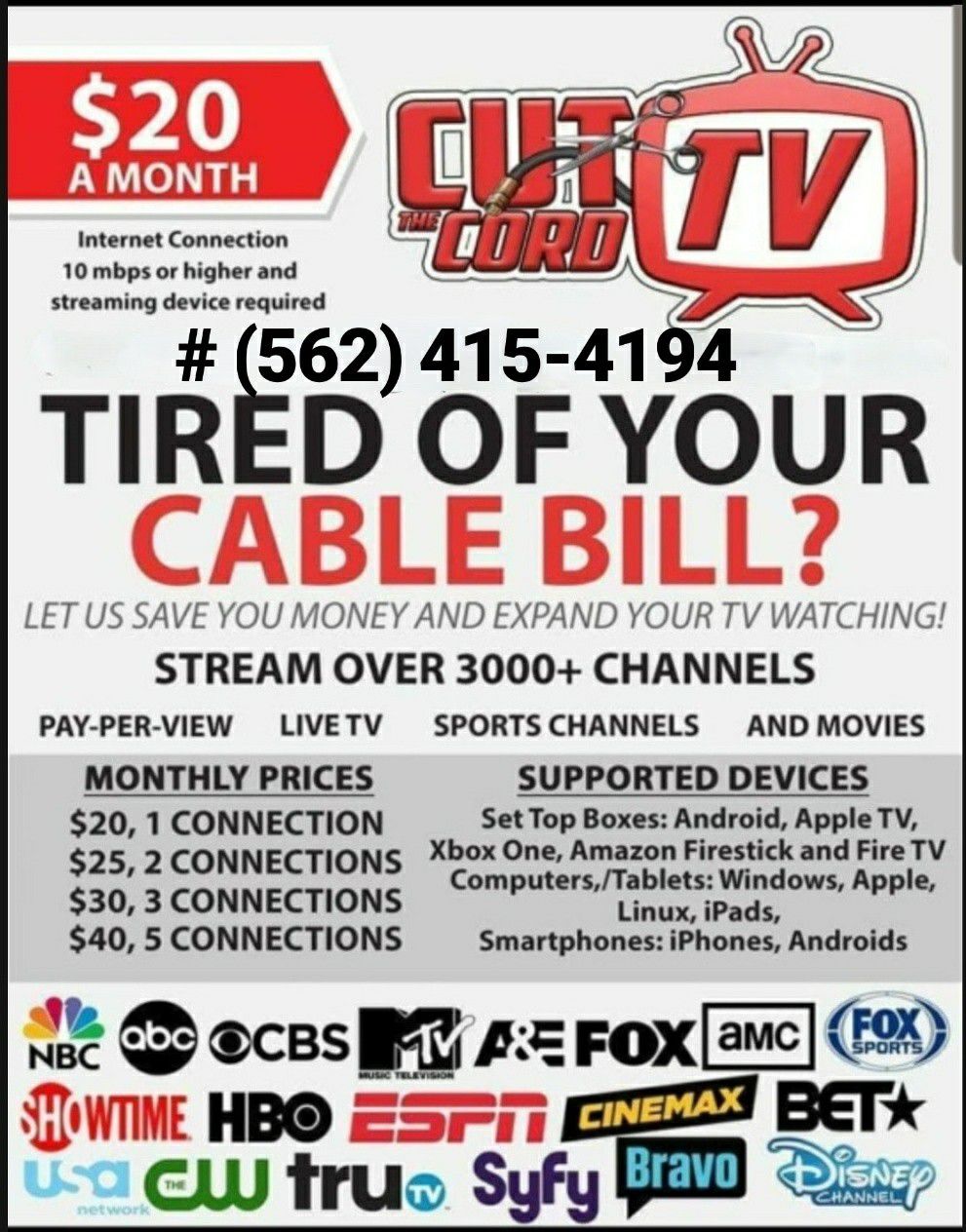 Tv Cable Provider