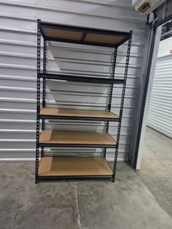Heavy duty 5 tier shelving