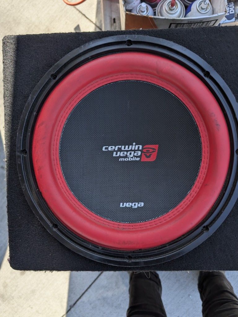 Cerwin Vega, VEGA Series 12" Dual Voice Coil Subwoofer (4Ω)