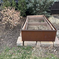 (2) 100” X 50” Metal Garden Beds (make an Offer)
