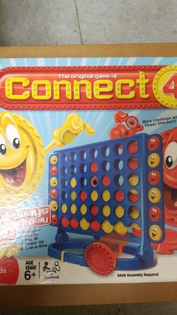 Connect four board game