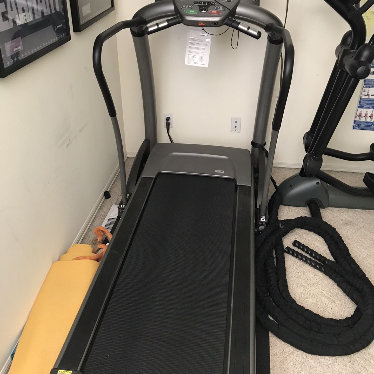 Quality Folding Treadmill— Tall People 