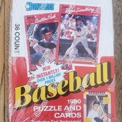 Donruss - 1990 - MLB - Wax Box (36 Packs) - Factory Sealed / Never Opened