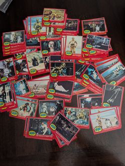 1977 Topps Star Wars Cards. 80+ cards