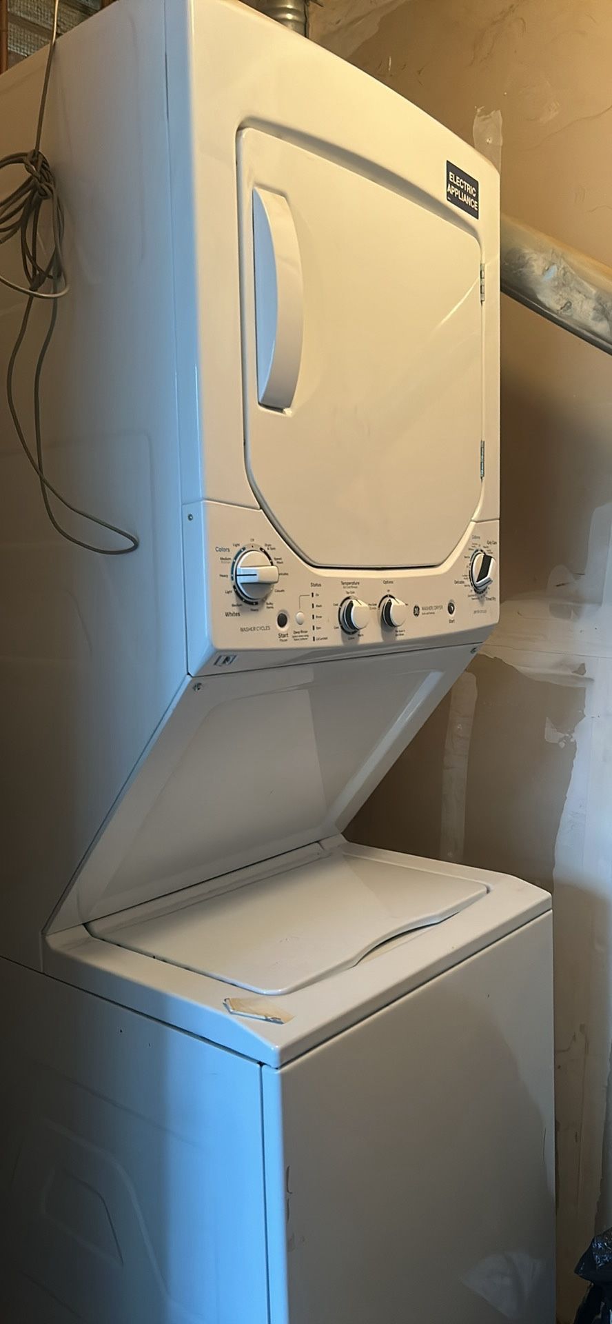 Stacked Washer And Dryer