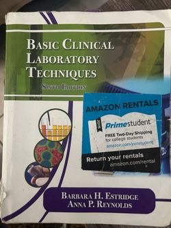 Basic clinical laboratory technicians college book