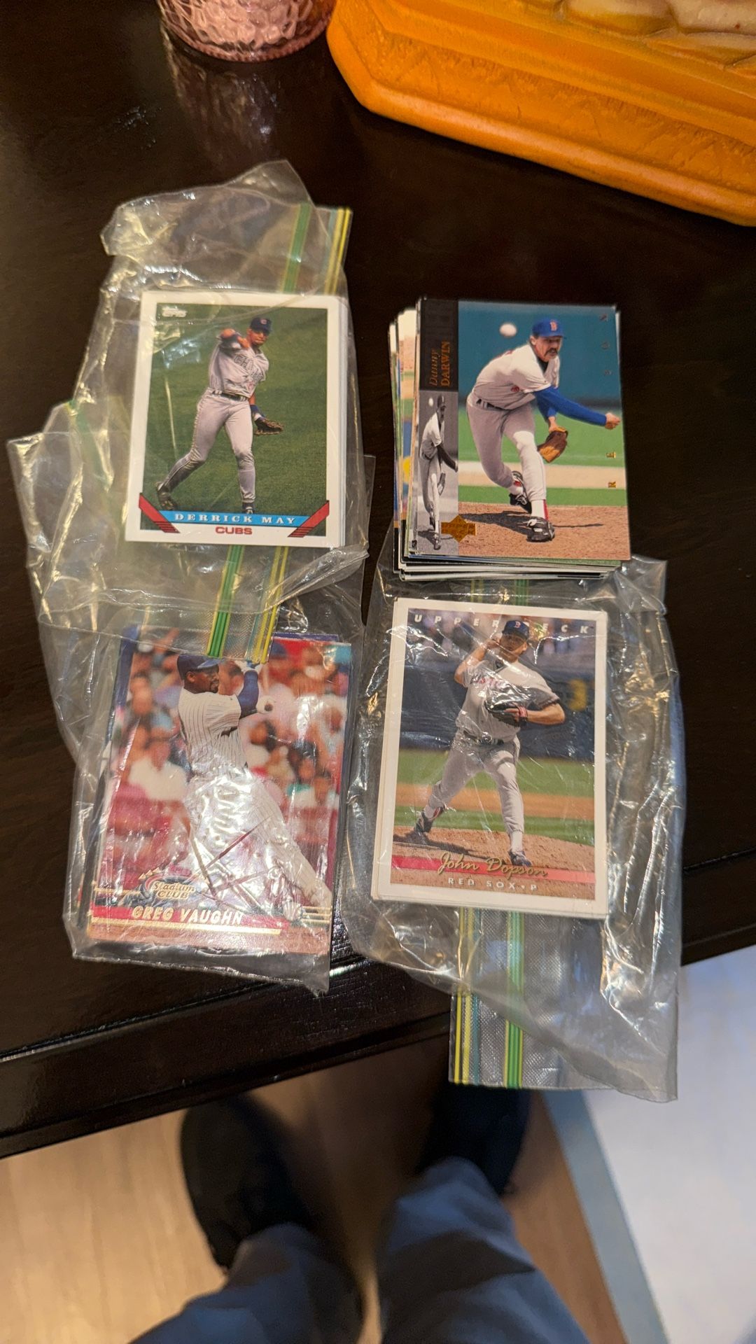92 93 Baseballs Cards