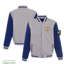 Rams Official NFL Reversible Jacket 4XL