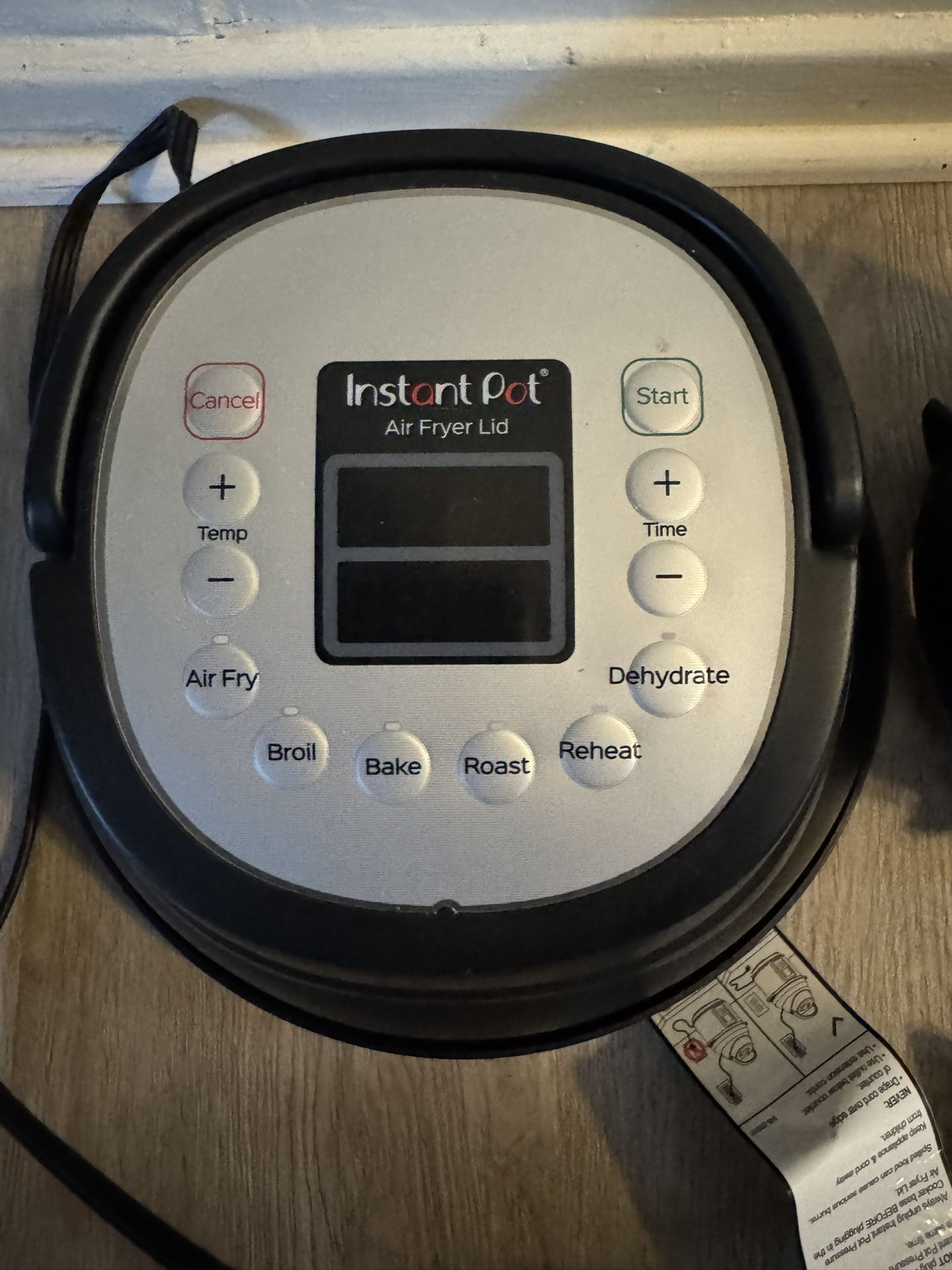 Instant Pot Air Fryer Lid (for 6 quart IP)