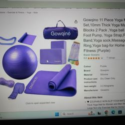 Gowqino Yoga Set (Brand New)