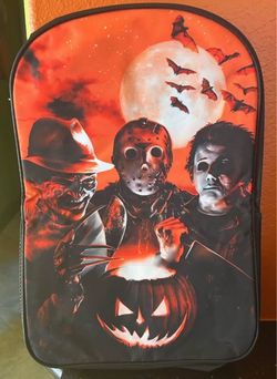 New Horror Movie Theme Backpack. Great for Halloween