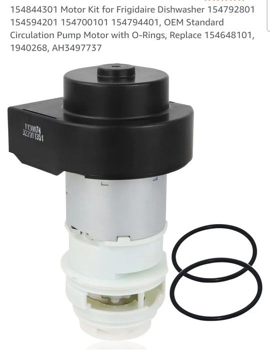 New *Frigidaire *Dishwasher Motor Pump Kit *120V *60HZ